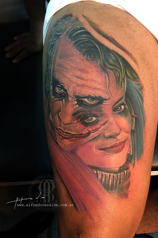 joker y novia fusion