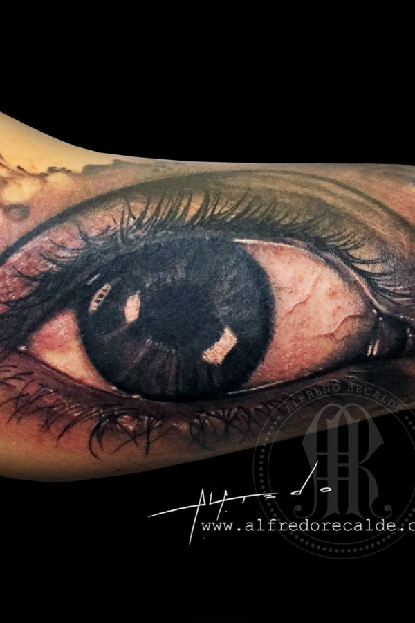 ojo en tricep