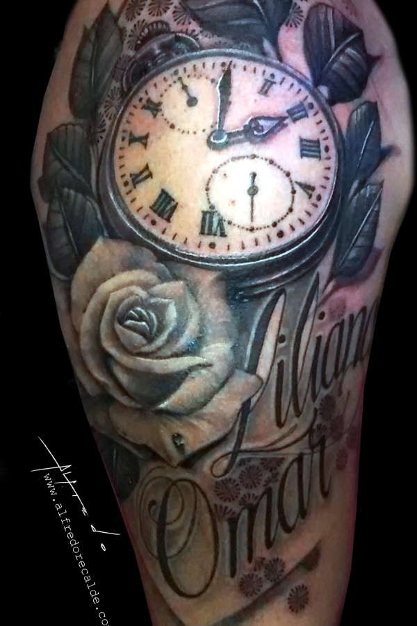 reloj rosas