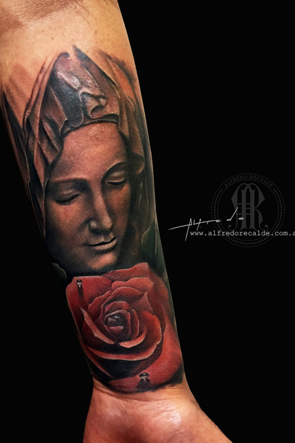virgen y rosa ch